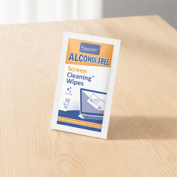 Opakowanie 40 chusteczek do czyszczenia ekranów na mokro/sucho 