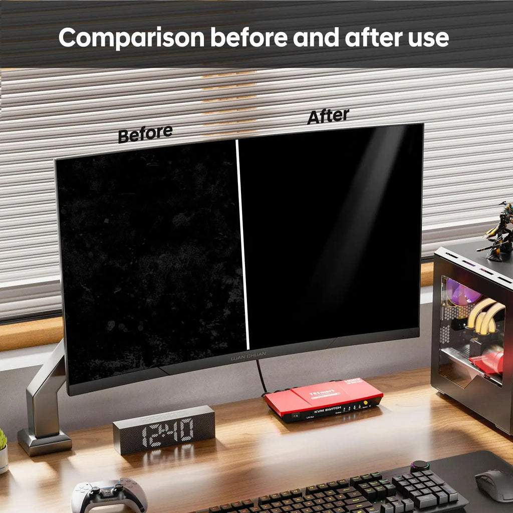 Zestaw do czyszczenia ekranów bez smug 