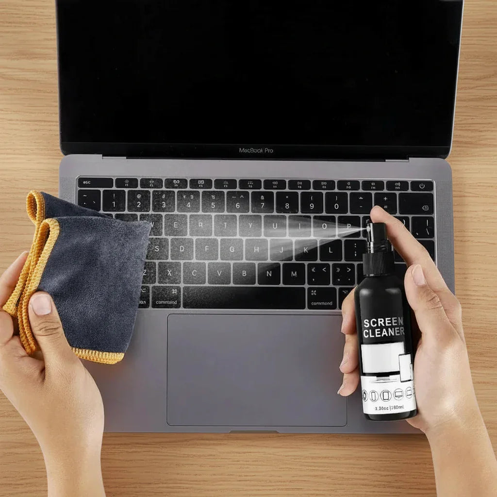 Zestaw do czyszczenia ekranów bez smug 