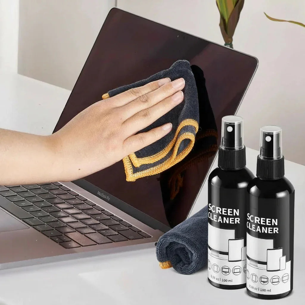 Zestaw do czyszczenia ekranów bez smug 